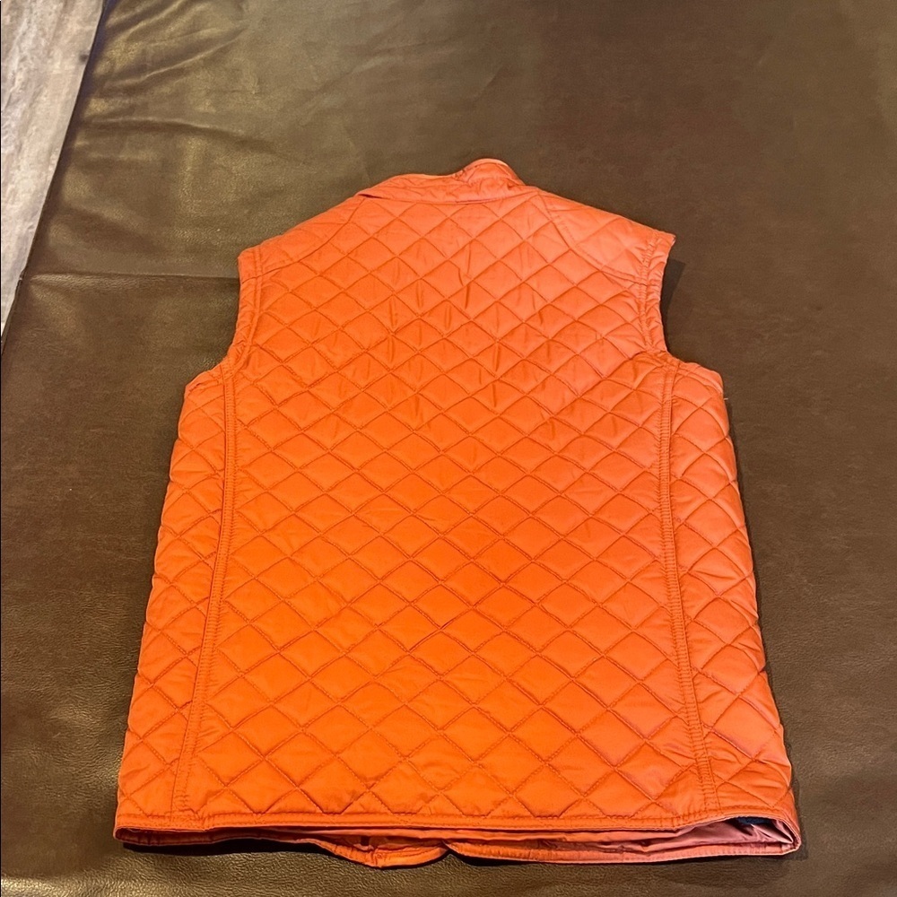 Class Club Orange Quilted Vest for boys - Picture 8 of 9